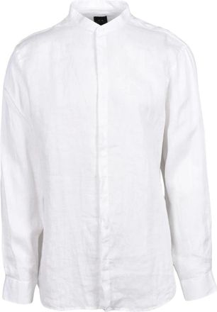 A|X Armani Exchange Coreana Regular Shirt - Heren - Overhemden - Wit - Maat: XL Linnen