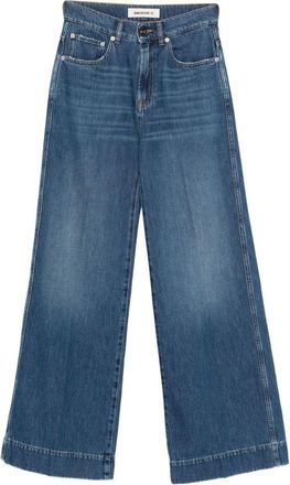 Semicouture Hayley Wide-leg Denim Jeans