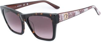 Guess Brown Acetate Womens Sunglasses
