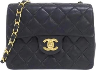 Chanel Pre-owned Shoulder Bag - Dames - Vintage Schoudertas - Zwart - ONE Size - Vintage