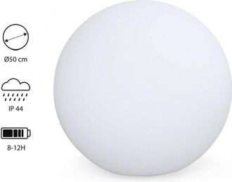 Sweeek LED ball 50cm - Decorative luminous sphere &Oslash;50cm, warm white, remote control