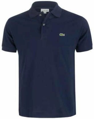 Lacoste L.12.12 Poloshirt - Heren - Tops - Blauw - Maat: S Katoen