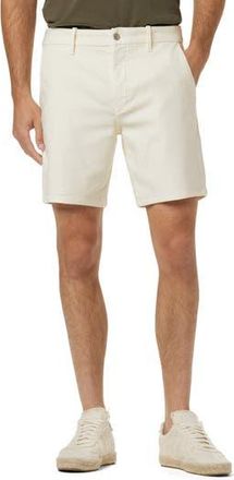 Joe's The Airsoft Slim Straight Leg Terry Chino Shorts in Chalk at Nordstrom Rack, Size 31