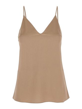 Brunello Cucinelli Top In Seta Stretch