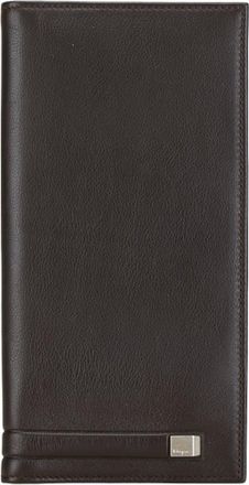 Ferragamo Leather Long Wallet (Bi-Fold) (Pre-Owned)