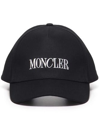 Moncler Logo-Embroidered Cap