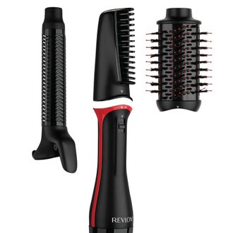 Revlon One-step Hair Dryer & Multi-styler 3-in-1 Tool With Detachable Head Curling Iron Hair Dryer Styler Rvdr5333 Black Multi Styler