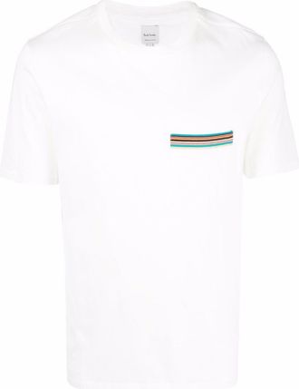 Paul Smith Taschen-Baumwoll-T-Shirt