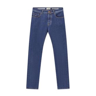Jacob Cohen Slim-fit Jeans, male, Blue, Size: W36 Slim-fit Jeans