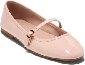 Cole Haan Yelena Mary Jane Patent Ballet Flat in Camea Rose Patent at Nordstrom Rack, Size 9