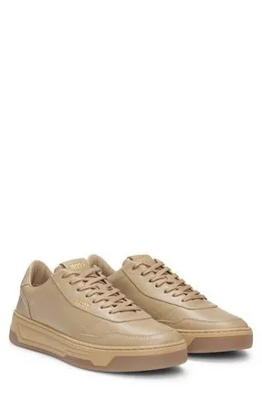 BOSS Baltimore Tennis Sneaker in Medium Beige at Nordstrom Rack, Size 13Us / 12Uk