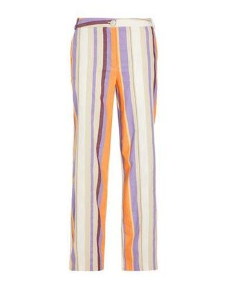 8 by YOOX COTTON STRIPED PANTS