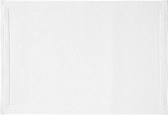 Coyuchi Cove Organic Cotton Bath Rug in Alpine White at Nordstrom