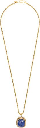 Aur&eacute;lie Bidermann long Miki necklace - Oro