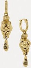 Vivienne Westwood Venus Small Earrings Antique-gold Antique-gold Women