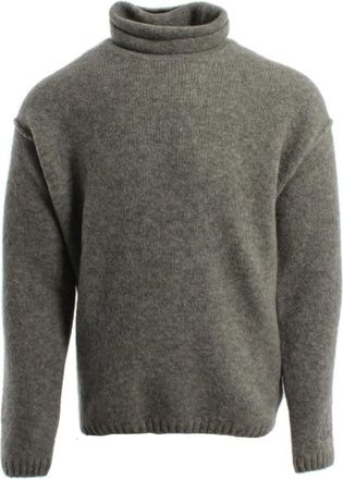 C.P. Company Turtleneck Sweater - Heren - Coltruien - Grijs - L - Wol - Truien & Vesten