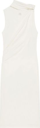 Courr&egrave;ges Asymmetrical Ecru Dress