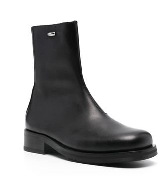 Our Legacy Camion Leather Ankle Boots Size 44