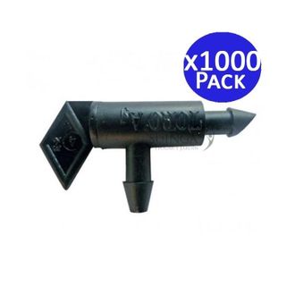 No Brand Pack 1000 Goteros De Riego Laminar 8 L/h Gotero Caudal Fijo 8 Litros No Desmontable Presi&oacute;n Recomendada 1 Bar