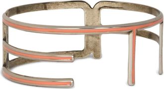 Etro Armband met logoplakkaat - Zilver