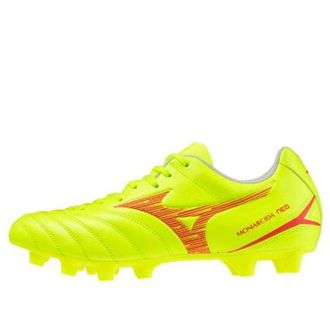 Mizuno Monarcida Neo 3 Select 3E Wide Safety Yellow Fiery Coral P1GA242545