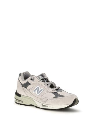 New Balance Womens Made Uk 991v1 Sneakers Grey B Upper: Suede; Sole: Rubber