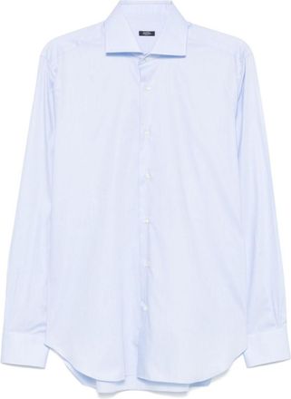 Barba Light Blue Cotton Shirt