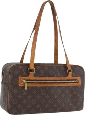 Louis Vuitton Pre-owned Handbags, female, Brown, Size: ONE SIZE Pre-owned Vintage Monogram Hand Bag