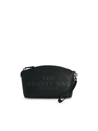 Marc Jacobs Green Leather Beauty Case