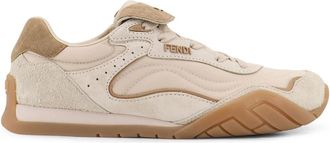 Fendi Wave Pulse Sneakers - Dames - Sneakers - Beige - 41 EU - Nylon - Schoenen