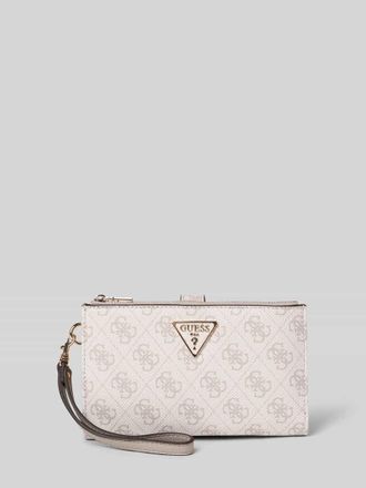 Guess Portemonnaie in Leder-Optik Modell Laurel in Beige, Gr&ouml;&szlig;e 1