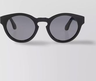 Golden Goose cameron panthos round frame sunglasses with dark lenses