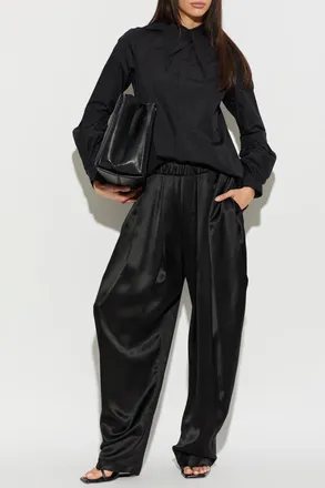 Comme Des Gar&ccedil;ons Comme Des Gar&ccedil;ons Noir Kei Ninomiya Shirt With A Decorative Collar, Womens, Black
