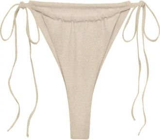 JADE Swim Lana Bottom In Ivory Sheen