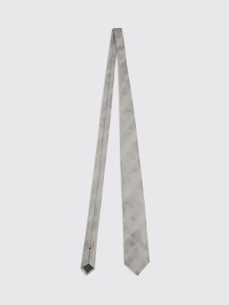 Brunello Cucinelli Striped 8cm Blade Pure Silk Tie