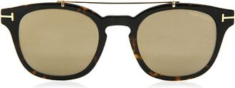 Tom Ford FT5532-B-CL Clip-On Only 52G Mens Sunglasses Tortoiseshell Size 49