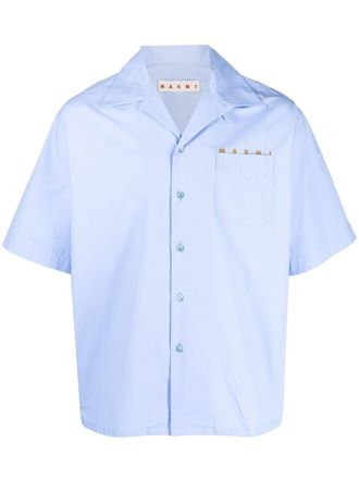 Marni Camicia a maniche corte - Blu
