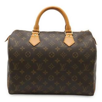 Louis Vuitton Pre-owned Monogram Speedy 30 Handbag M41526 - Dames - Pre-owned - Bruin - Maat: ONE Size