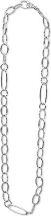 Lagos Signature Caviar Link Necklace in Silver at Nordstrom