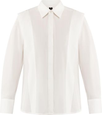 Dreimaster Dreimaster Bloes met lange mouwen Dames wolwit