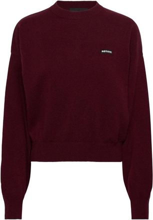 Rotate Zinfandel Basic Crewneck Sweater