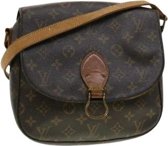 Louis Vuitton Pre-owned Vintage Monogram Schoudertas - Dames - Vintage Schoudertas - Bruin - ONE Size - Leer - Vintage