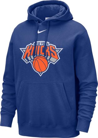 Nike New York Knicks Club Nike Mens NBA Pullover Hoodie in Blue | HM9890-495