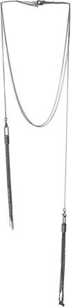 Ann Demeulemeester 925 dubbele kwastjesketting