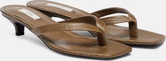 Toteme Sandali infradito in pelle
