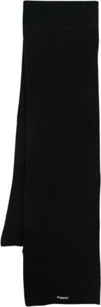Pinko Lykoi Sjaal - Dames - Wintersjaals - Zwart - ONE Size - Kasjmier - Accessoires