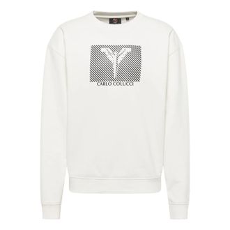 Carlo Colucci Carlo Colucci, Sweatshirts, male, White, Size: M Oversize Sweatshirt