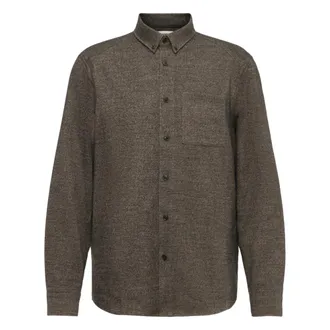 Drykorn Drykorn, Casual Shirts, male, Brown, Size: 2XL Liet_3 10 Shirt