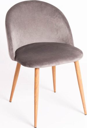 Regalos Miguel Regalos Miguel - Packs Sillas Comedor - Pack 6 Sillas Vint Terciopelo - Gris