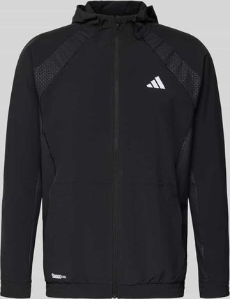 adidas Sweatjacke mit Stretch-Anteil Modell TECH in Black, Größe XXL